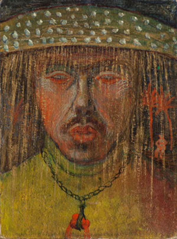 Jan Zrzavý - Vlastní podobizna I 