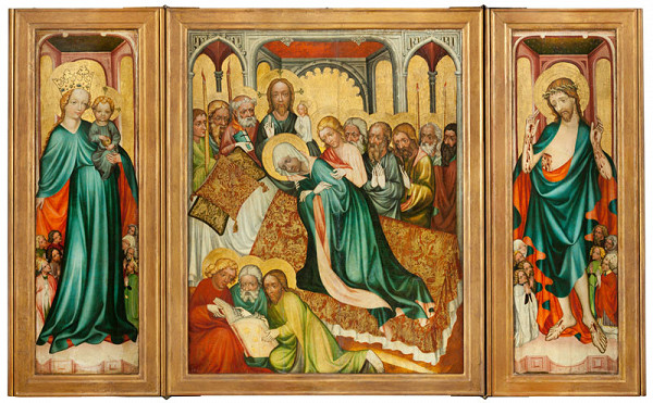 Anonym - Praha (kolem 1410-1415) - Roudnický oltář 