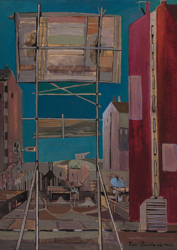 Jan Smetana - Domy na předměstí 