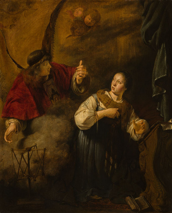 Salomon de Bray - Zvěstování Panně Marii 