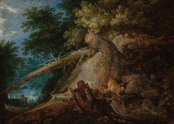 Roelandt Savery - Lov na jelena 