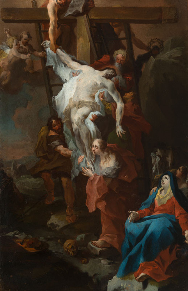 Johann Wenzel Bergl - Snímání z kříže 