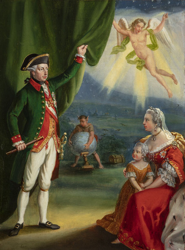 Antonín Machek - Josef II., z Panovnického cyklu 