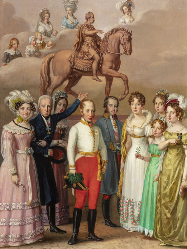 Antonín Machek - František I., z Panovnického cyklu 