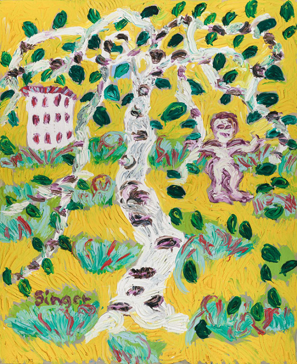 Michal Singer - Dítě, bříza, panelák 