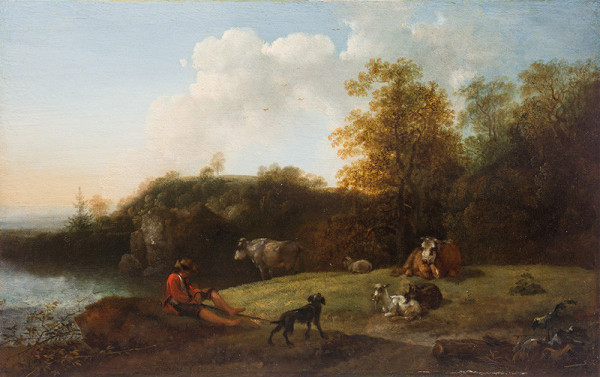 Johann Christian Klengel - Pobřežní krajina 