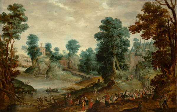 David Kindt - Vjezd Krista do Jeruzaléma 