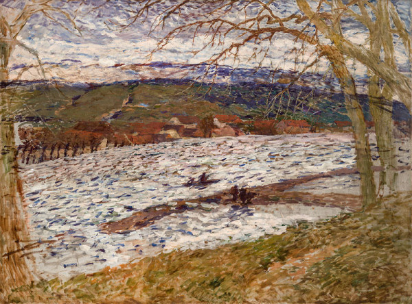 Antonín Slavíček - Pohled k Troji 