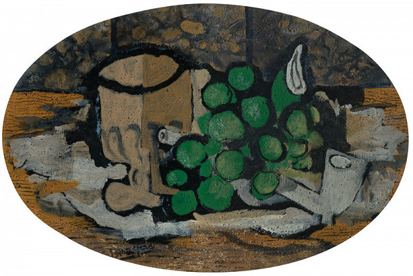 Georges Braque - Zátiší s hroznem 