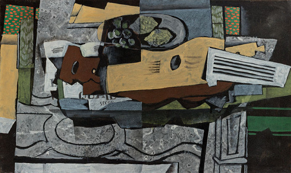 Georges Braque - Zátiší s kytarou 