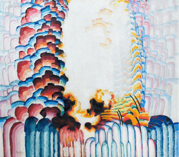 František Kupka - Modré žebroví II. 