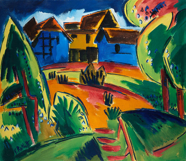 Karl Schmidt-Rottluff - Náves 