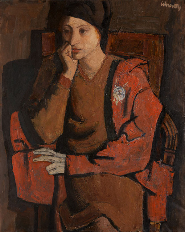 Richard Schroetter - Portrét Charlotte R. 