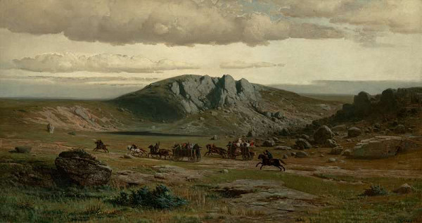 Adolf Kosárek - Osamělá krajina - Selská svatba 