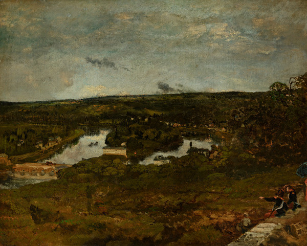 Theodore Rousseau - Kamenný most u Medounu 