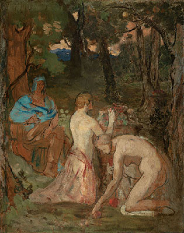 Pierre-Cécile Puvis de Chavannes - Studie k podzimu 