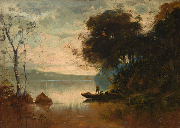 Jean-Baptiste Camille Corot - Vzpomínka na Rivu 