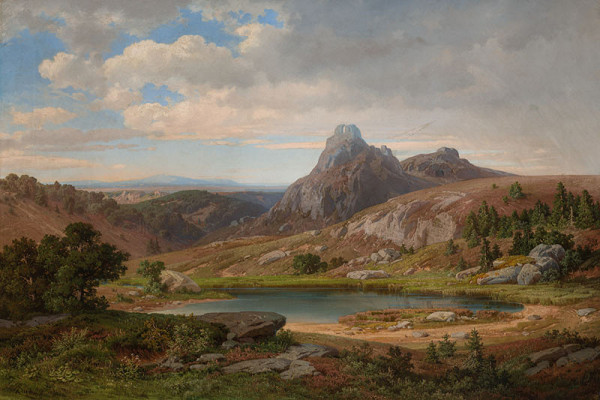 Alois Bubák - Krajina z okolí Bezdězu 