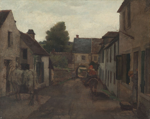 Hippolyt Soběslav Pinkas - Pohled na Vaux-de-Cernay 