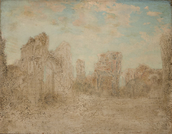 Josef Mánes - Římské ruiny 