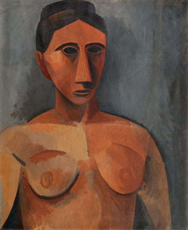 Pablo Picasso - Nahá žena 