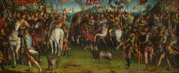 Lorenzo Costa - Triumf Federiga II Gonzagy 