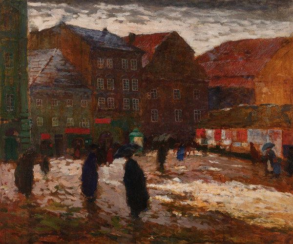 Antonín Slavíček - Mariánské náměstí 