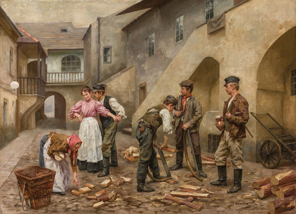 Vojtěch Bartoněk - Drvoštěpové (Laškující podomek) 