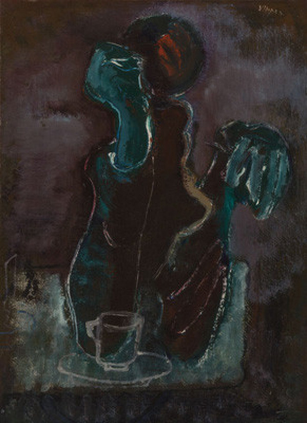 Václav Hejna - Děvče v noční kavárně 