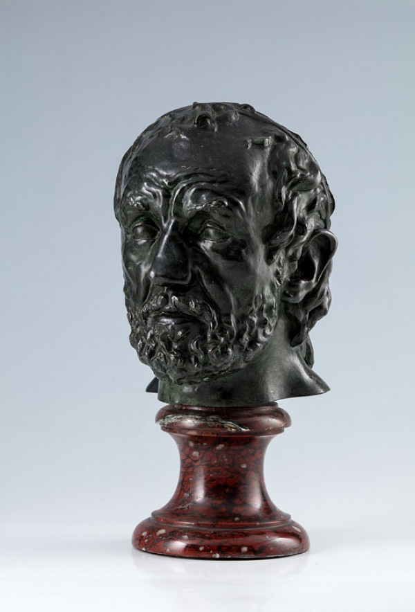 Auguste Rodin - Muž s přeraženým nosem 
