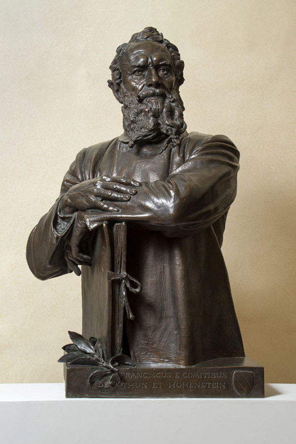 Josef Václav Myslbek - František hrabě Thun-Hohenstein 