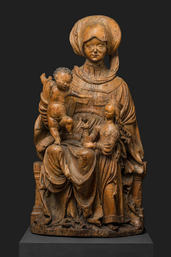 Mistr Sedleckého kladení do hrobu - Sv. Anna Samatřetí 