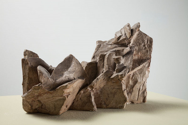 Otto Gutfreund - Ležící žena s pohárem 