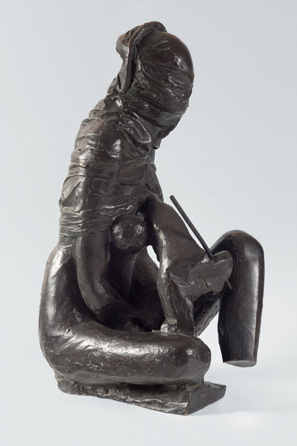 Vincenc Makovský - Dívka s děckem 