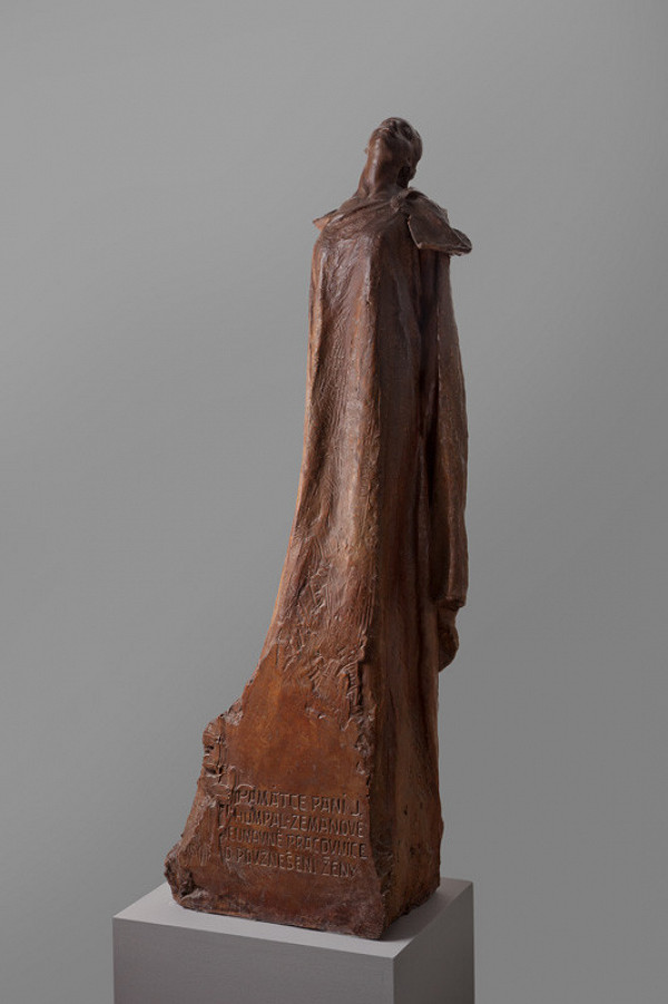 Stanislav Sucharda - Duše uniká - Socha pro náhrobek paní Humpal-Zemanové 