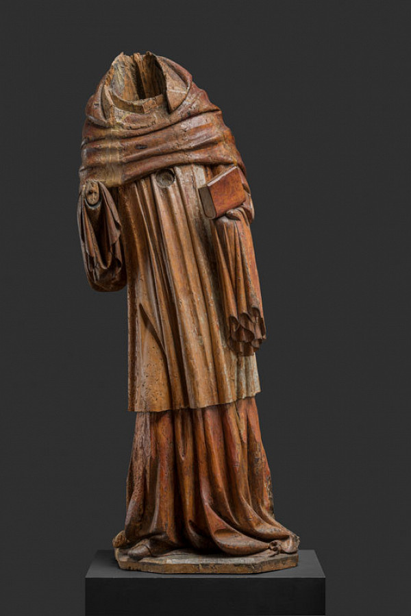 Anonym - (Praha (kolem 1370 - 1380)) - Sv. biskup / sv. Prokop - torzo 