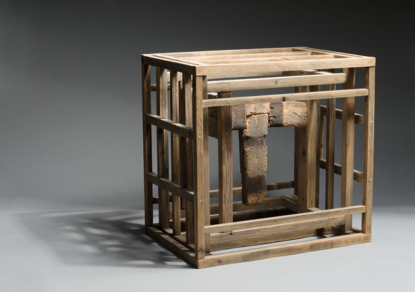 Zbyněk Sekal - Bez názvu (Schránka s dřevěným kladivem) 