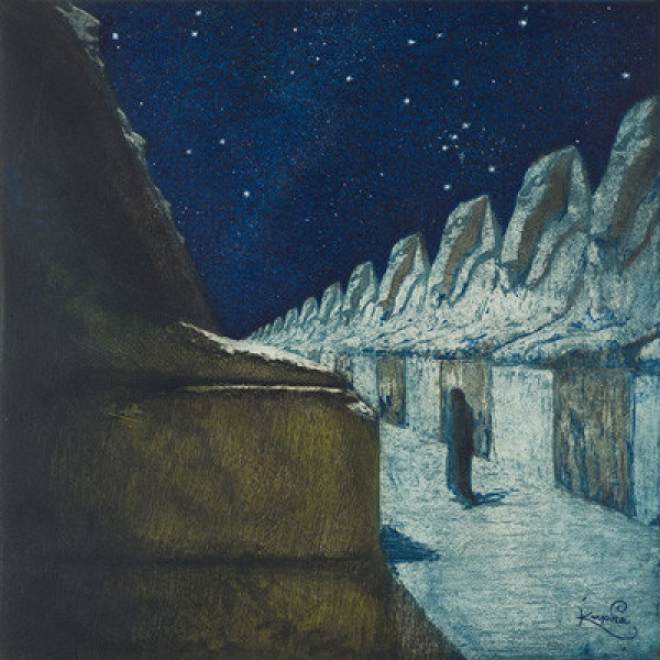 František Kupka - rytec - Cesta ticha 