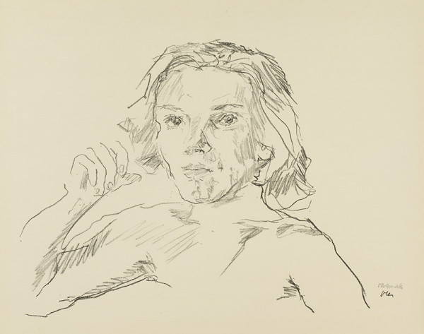 Oskar Kokoschka - Gitta 