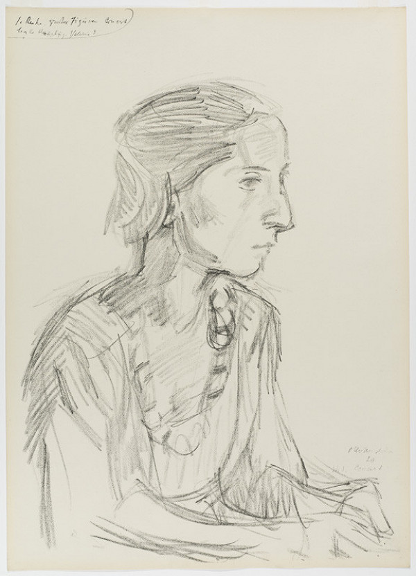 Oskar Kokoschka - Koncert II, z cyklu Variace na jedno téma 