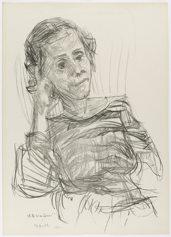 Oskar Kokoschka - Koncert IX, z cyklu Variace na jedno téma 