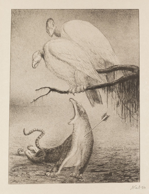 Alfred Kubin - Výkřik úzkosti 
