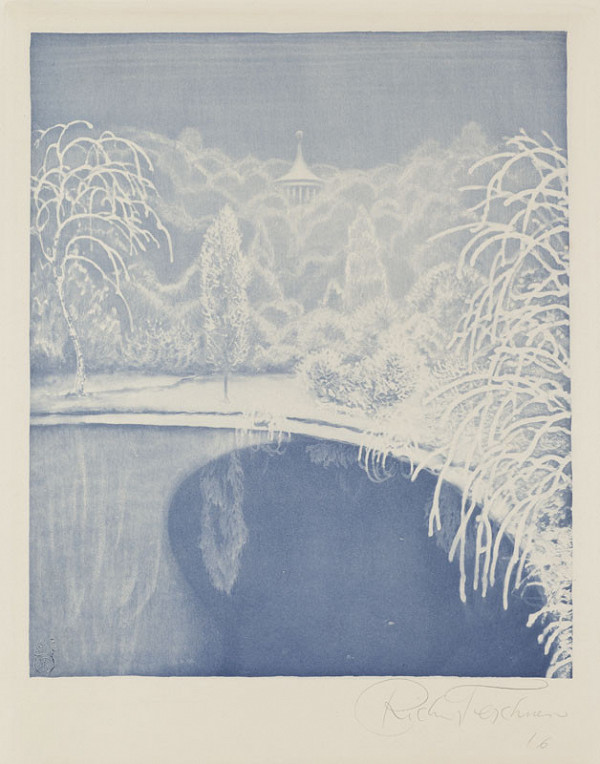 Richard Teschner - Doznění, z Alba osmi originálních leptů 