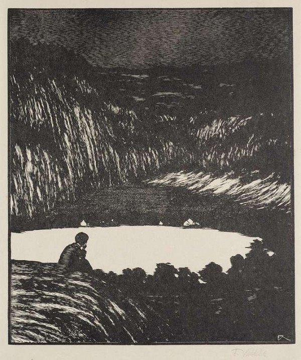 František Kobliha - Cyklus deseti ilustrací k Máchovu Máji 