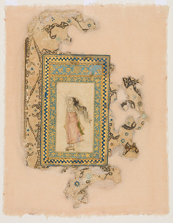 Anonym - Žena s dlouhými vlasy 