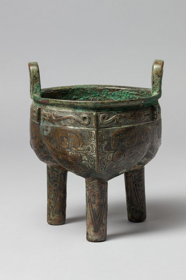 Anonym - Obřadní nádoba - trojnožka ting 