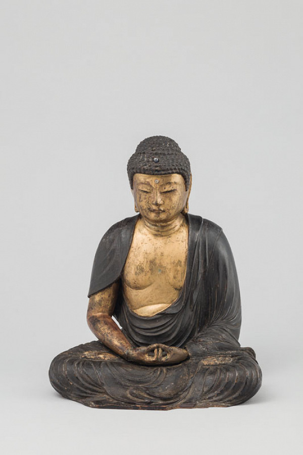 Anonym - Sedící Buddha Amida 