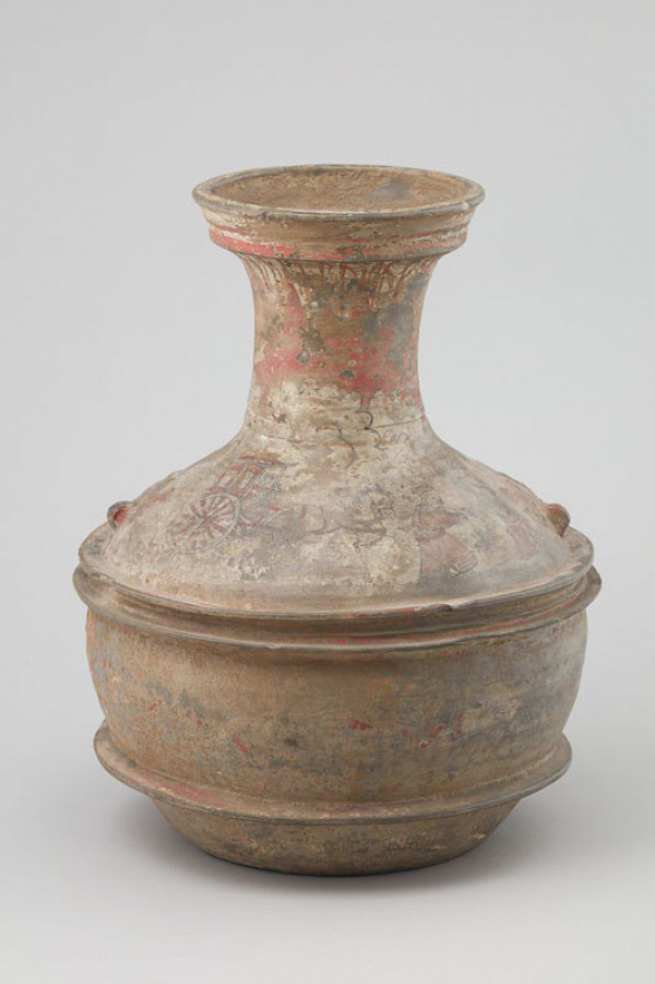 Anonym - Zásobnice chu s figurálním dekorem 