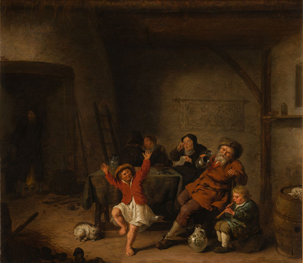 Jan Miense Molenaer - “As the Old Sing, So Pipe the Young” 