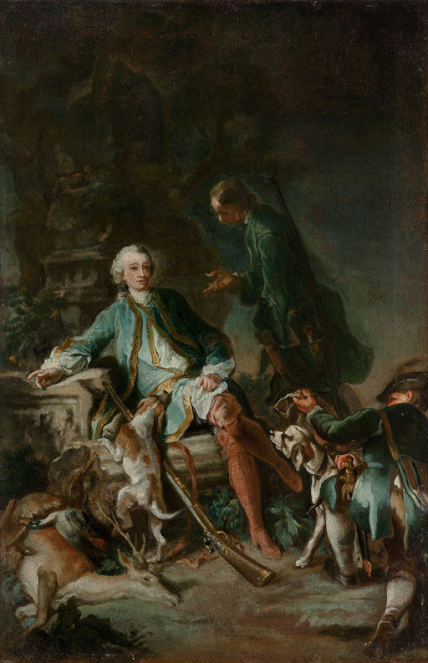 Franz Anton Palko - Resting Hunter Knight Leopold Gundaker von Suttner 